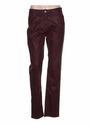 Pantalon dengtas audinys normala dydis raudona PAUPORTÉ moteris