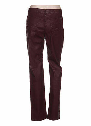 Pantalon dengtas audinys normala dydis raudona PAUPORTÉ moteris