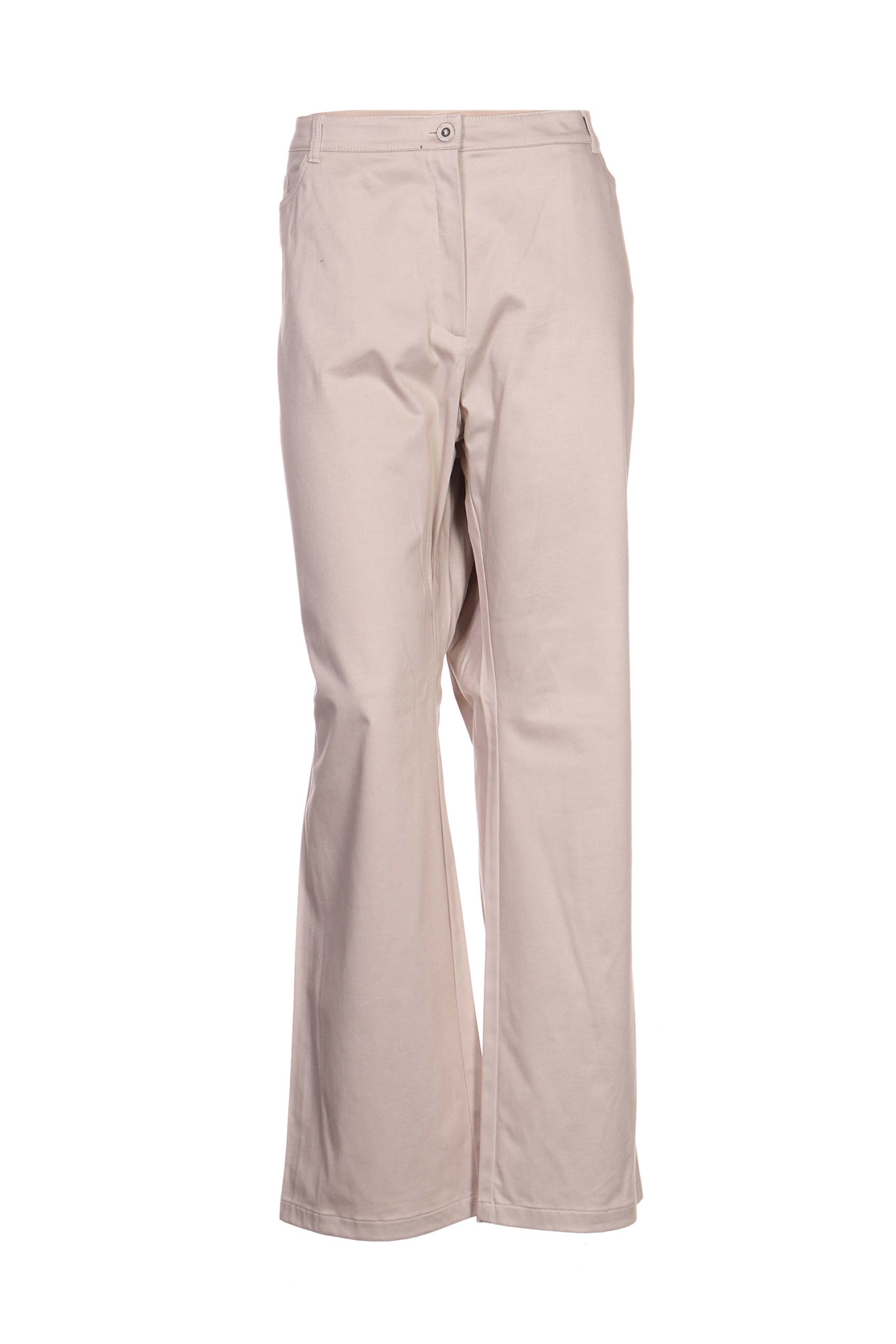 Pantalon tiesi kirpimas normala dydis bežinis WEINBERG moteris