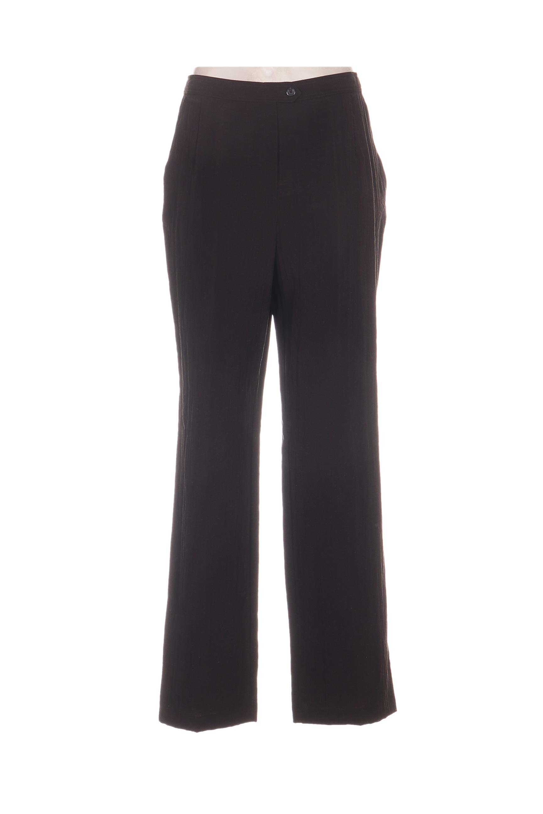 Pantalon kišenės aukšta talija rudas FRANK WALDER moteris