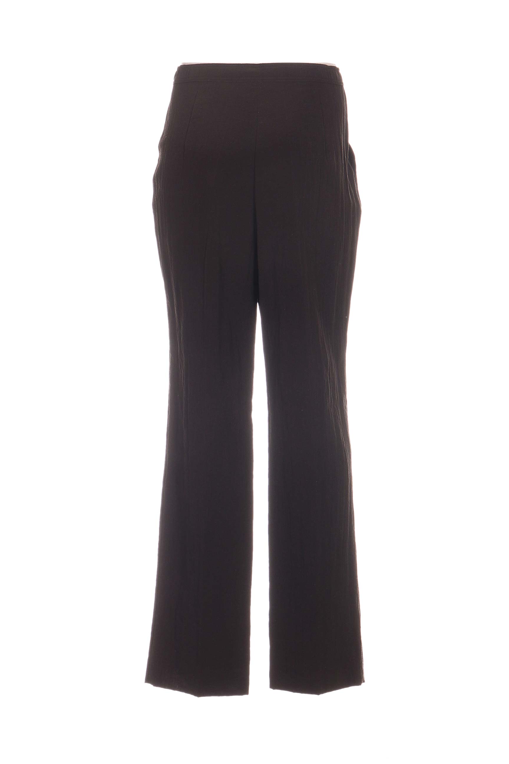 Pantalon kišenės aukšta talija rudas FRANK WALDER moteris