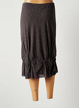 Pusilgis sijonas tamprumas pilka LAUREN VIDAL moteris