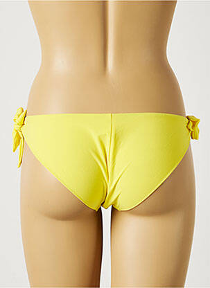Maudymosi kelnaitės tamprumas bikini geltona AUBADE moteris