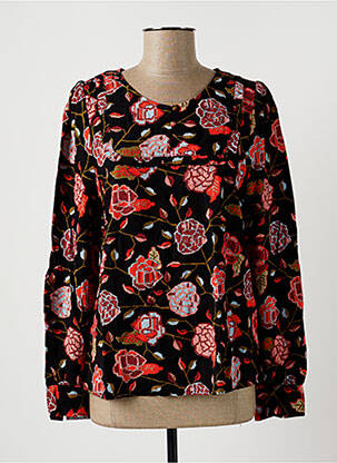 Bluzonai gėlių raštas ilgos rankovės rožinė LA FIANCEE DU MEKONG moteris