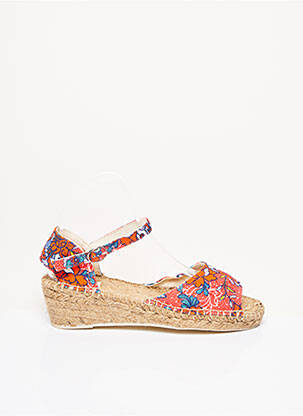 Espadrilės užsegimas kilpa(s) kulnas nuo 4 iki 6 cm raudona LA FIANCEE DU MEKONG moteris