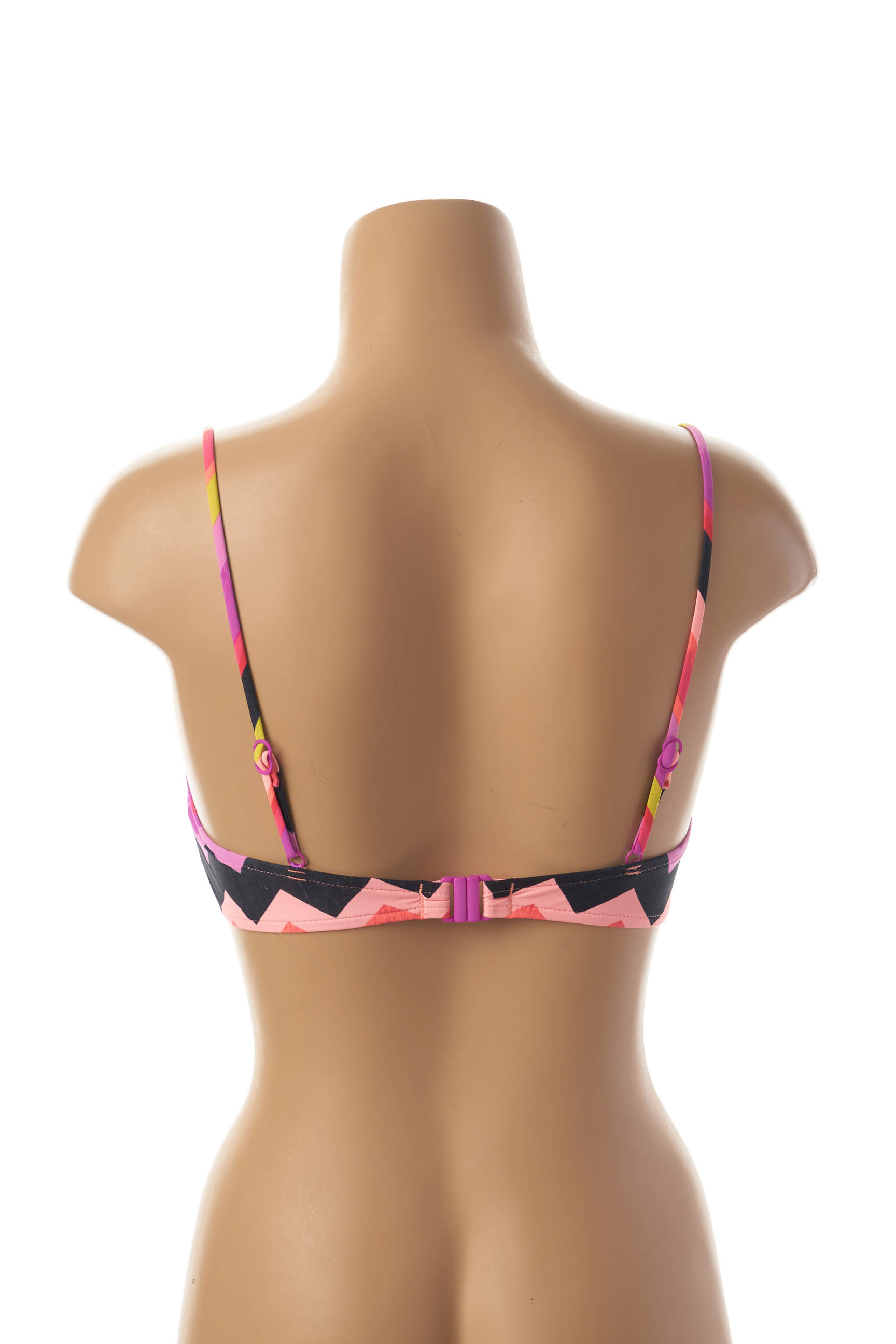 Maudymosi viršūnė tamprumas push-up liemenėlė su aukštu palaikymu rožinė SEAFOLLY moteris