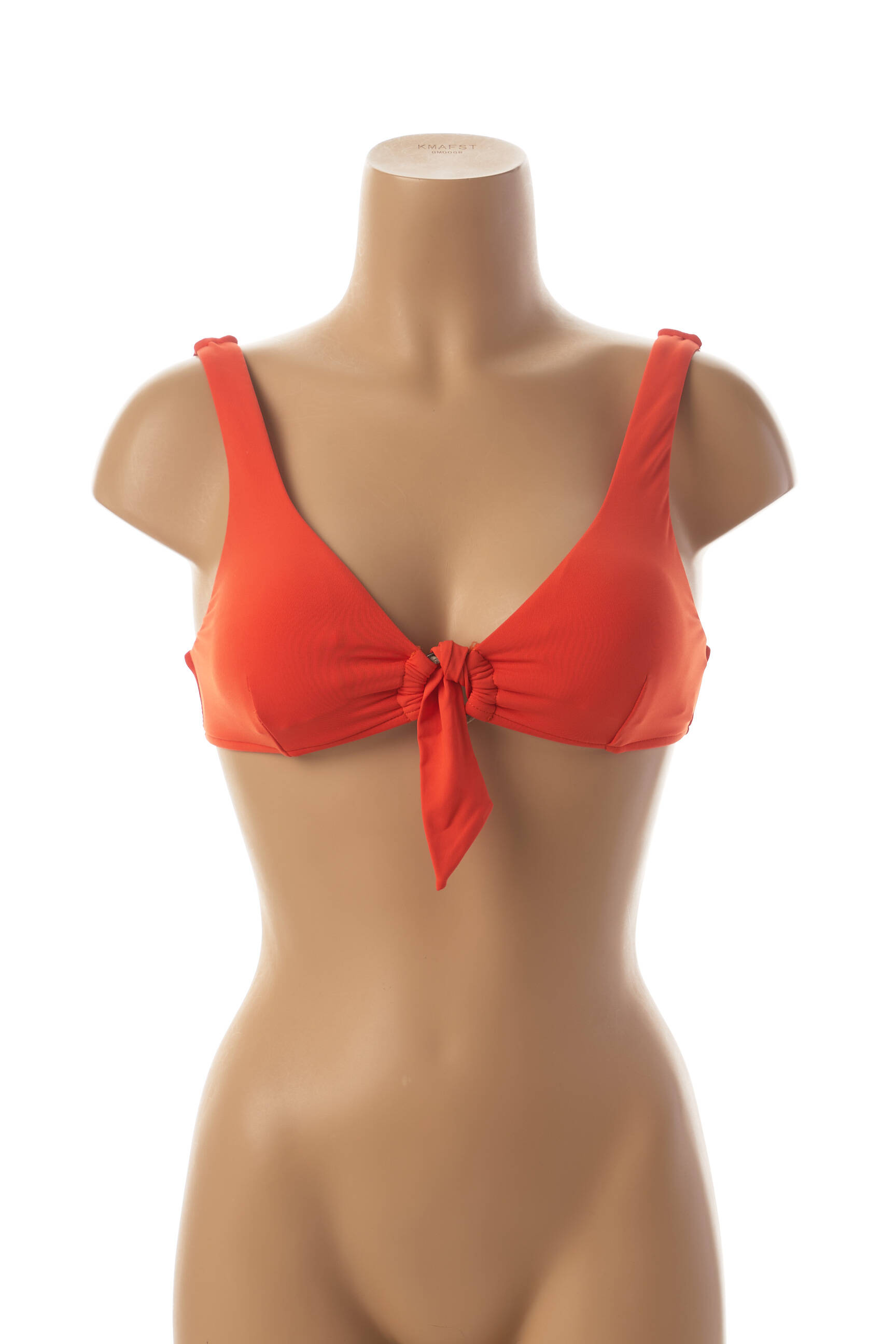Maudymosi viršūnė tamprumas liemenėlė su išimamu putų paminkštinimu oranžinė SEAFOLLY moteris