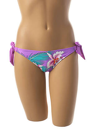 Maudymosi kelnaitės fantazijos raštas bikini violetinis RIP CURL moteris