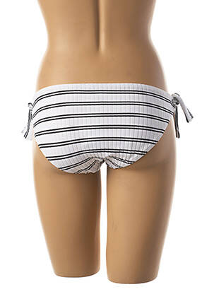Maudymosi kelnaitės užsegimas su raišteliais bikini baltas SEAFOLLY moteris