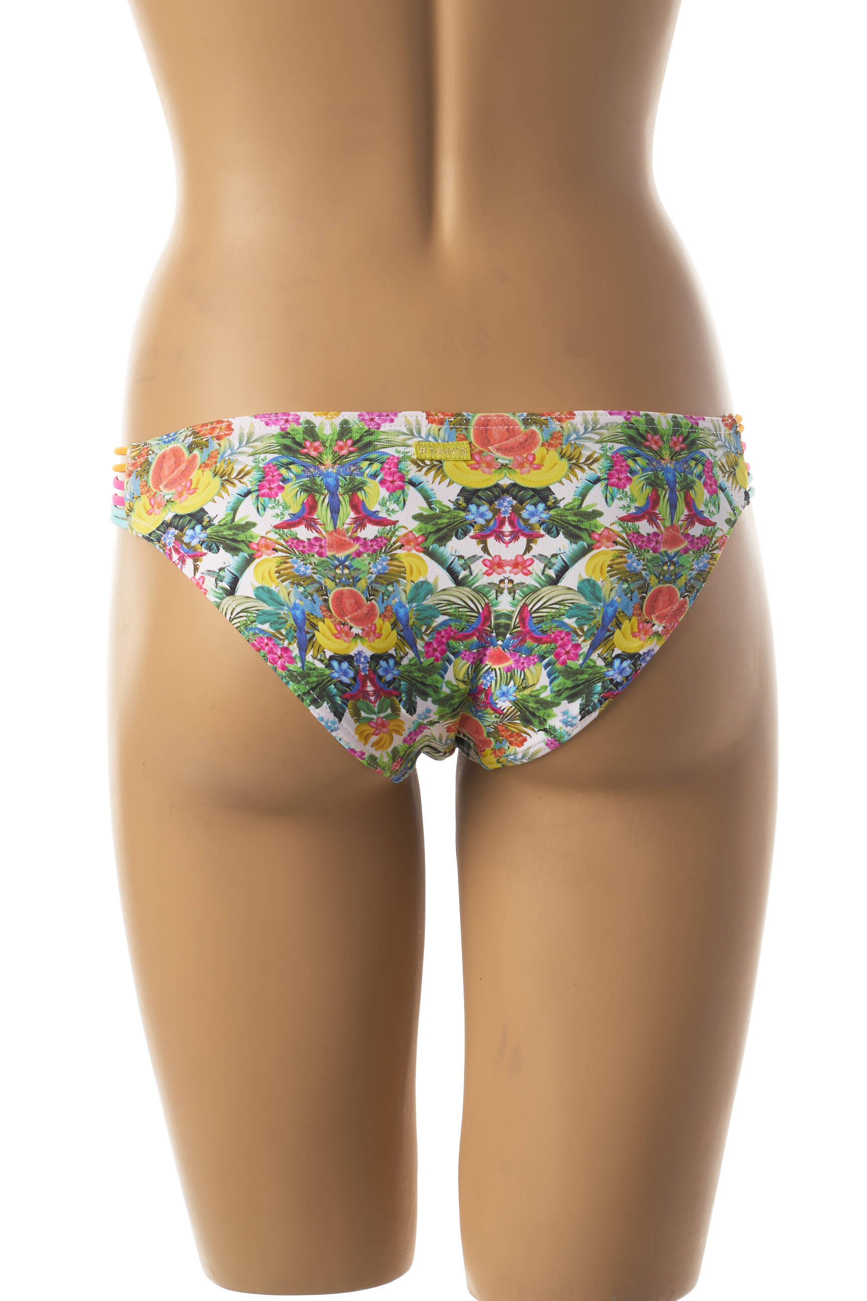 Maudymosi kelnaitės tiesioginis dažymas spausdinimas bikini oranžinė BANANA MOON moteris