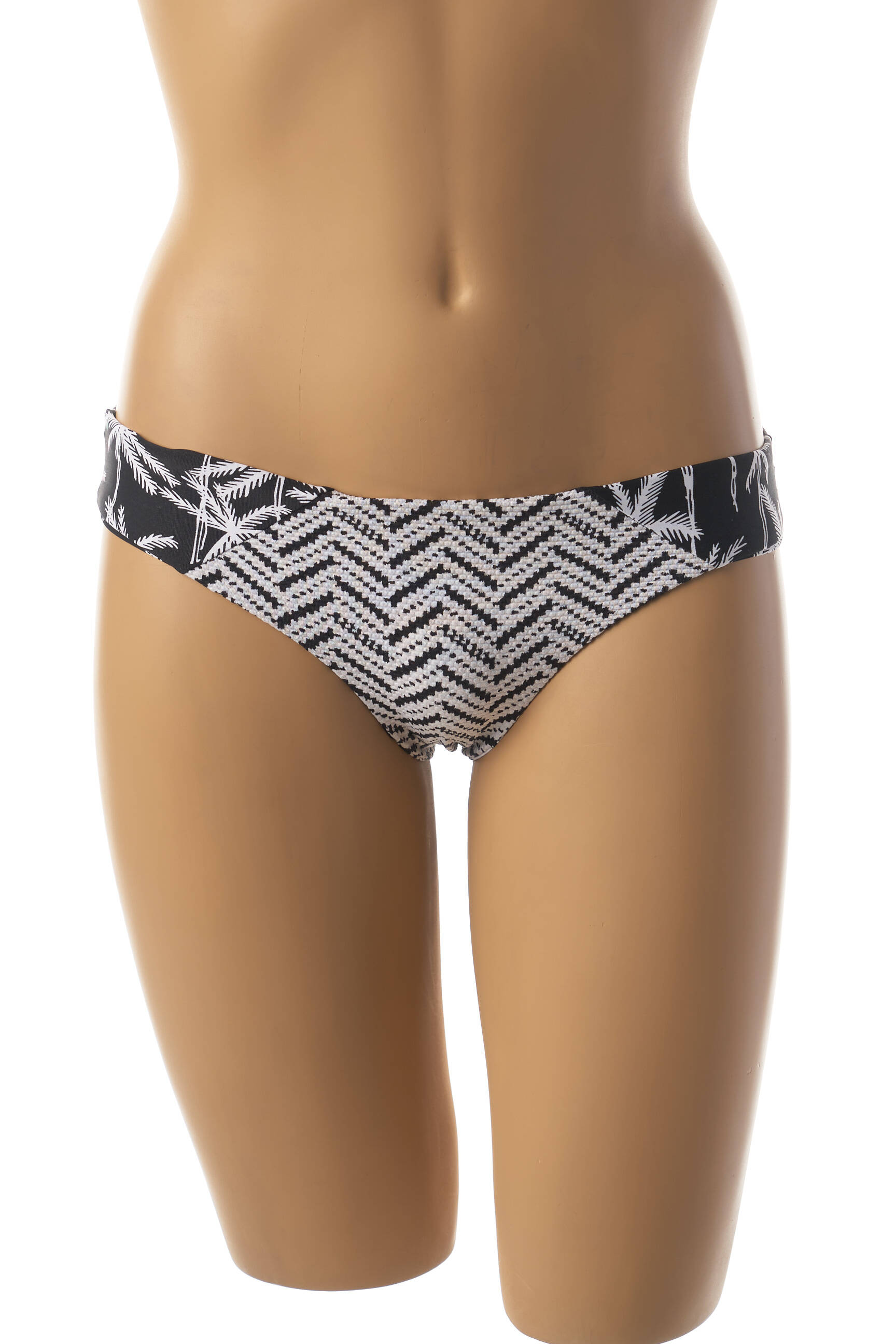 Maudymosi kelnaitės apverčiamas kelnaitės juodas RIP CURL moteris