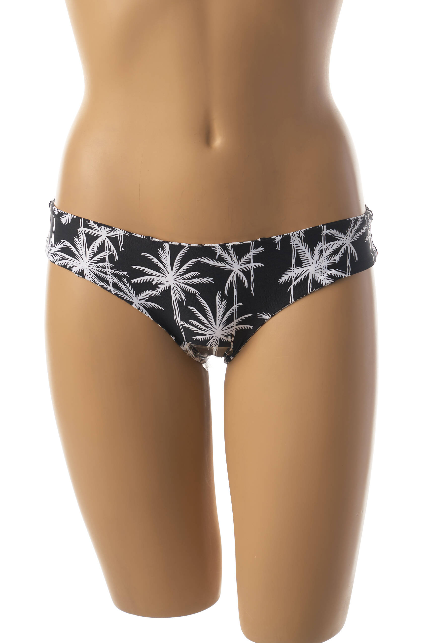 Maudymosi kelnaitės apverčiamas kelnaitės juodas RIP CURL moteris