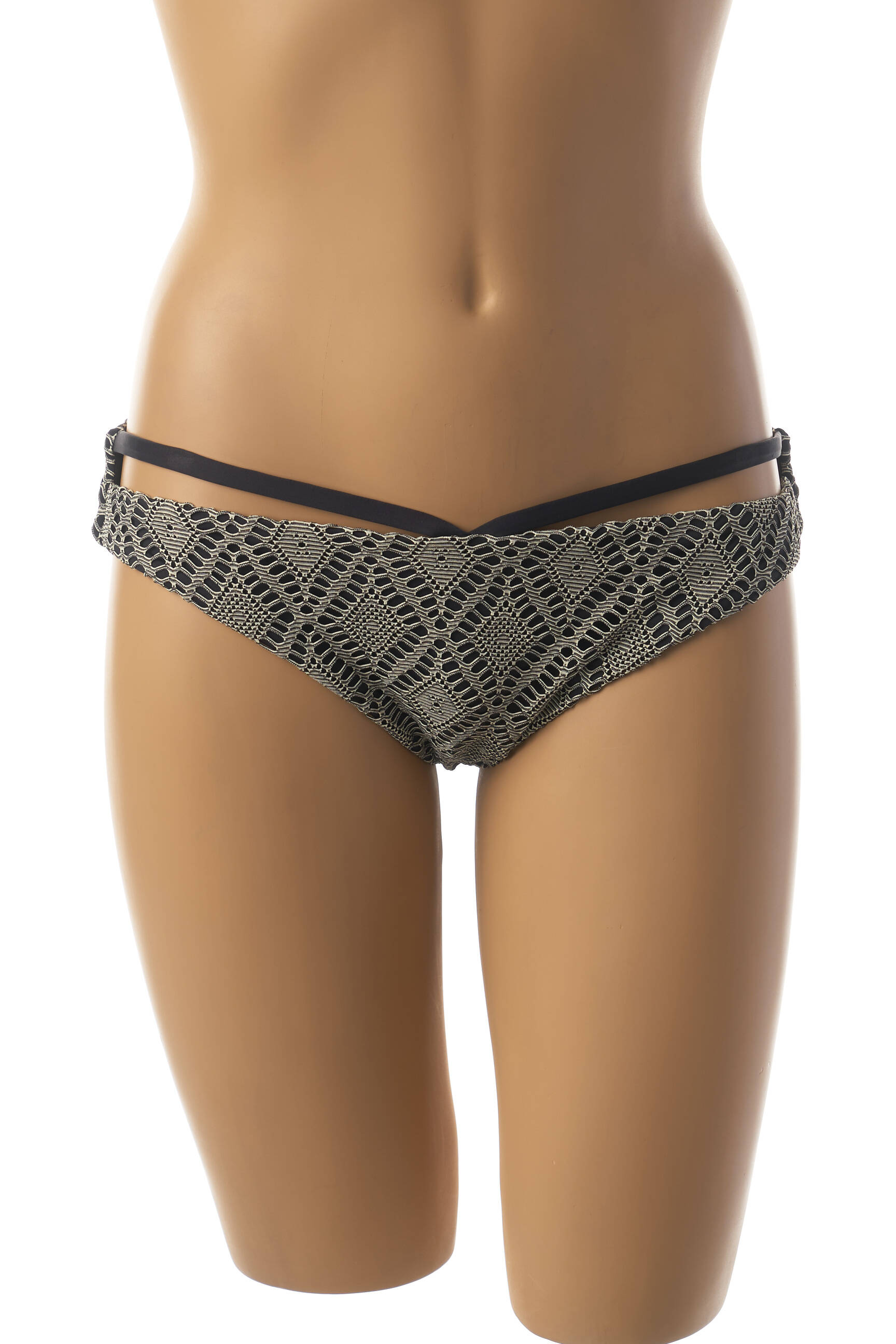 Maudymosi kelnaitės apverčiamas kelnaitės juodas RIP CURL moteris
