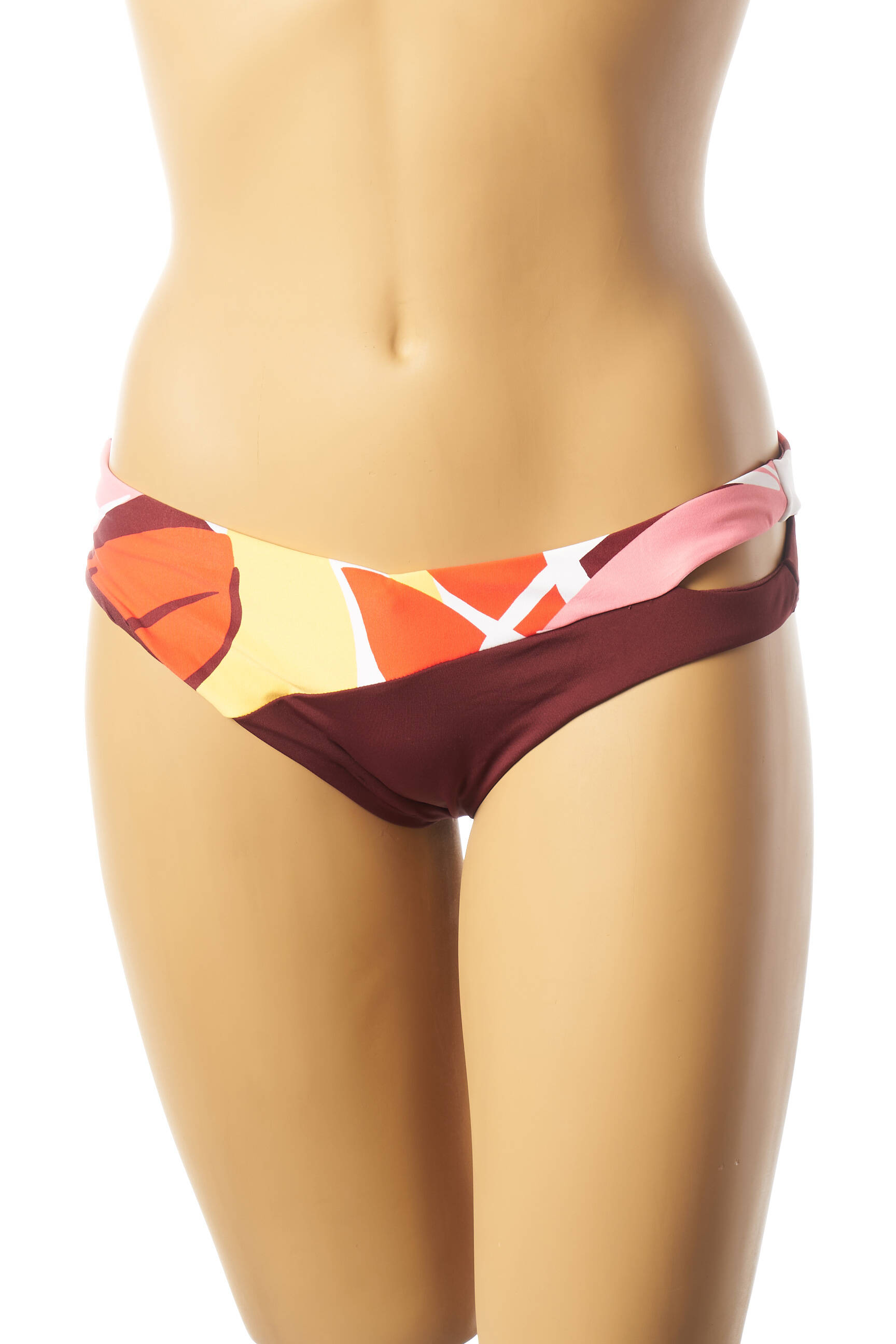 Maudymosi kelnaitės fantazijos raštas kelnaitės rudas SEAFOLLY moteris