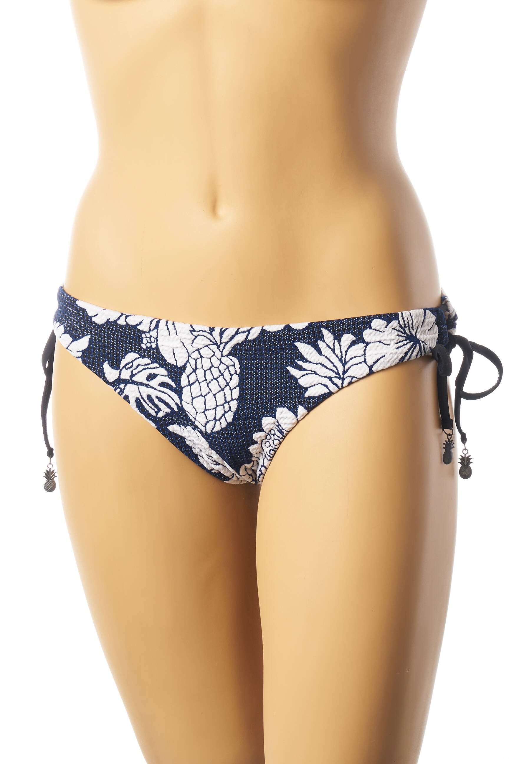 Maudymosi kelnaitės tiesioginis dažymas spausdinimas bikini mėlyna SEAFOLLY moteris