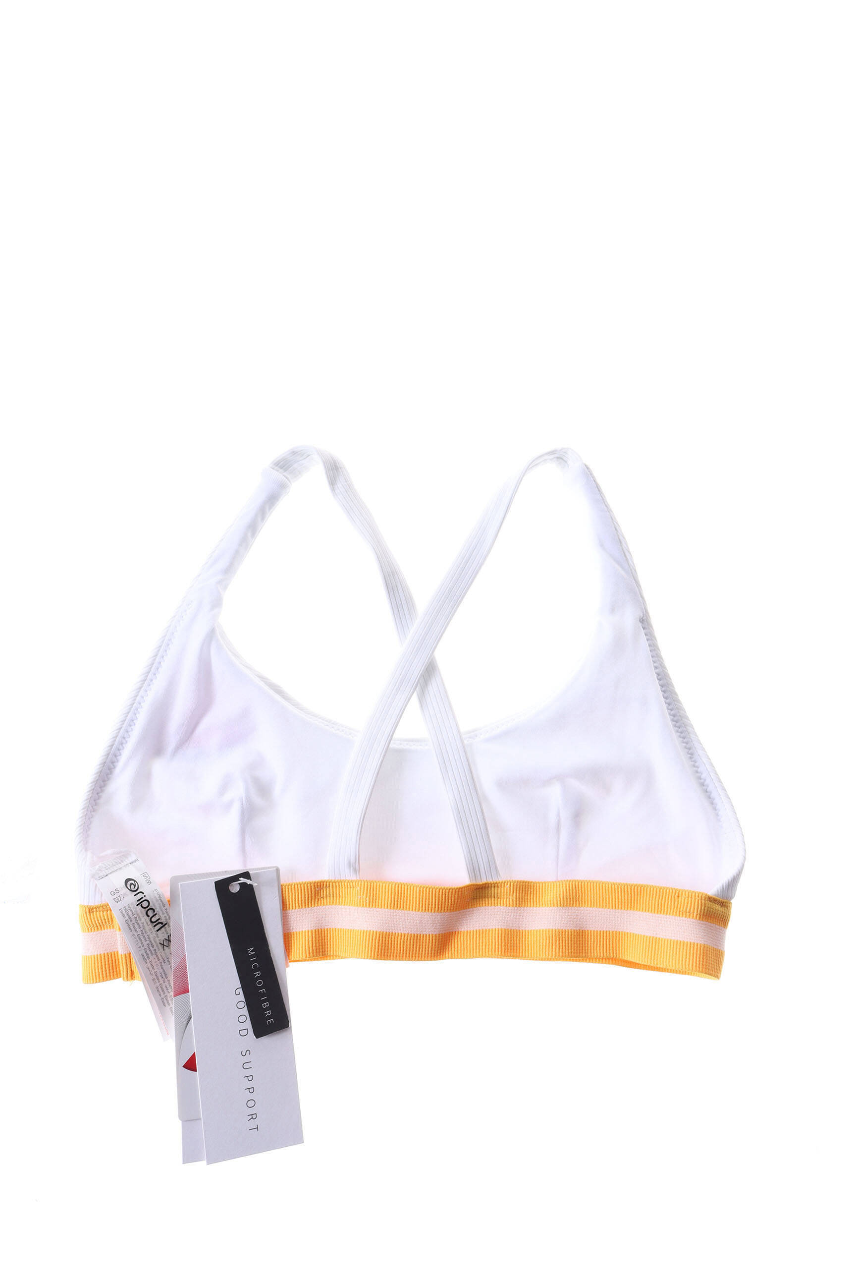 Maudymosi viršūnė tamprumas baltas RIP CURL moteris