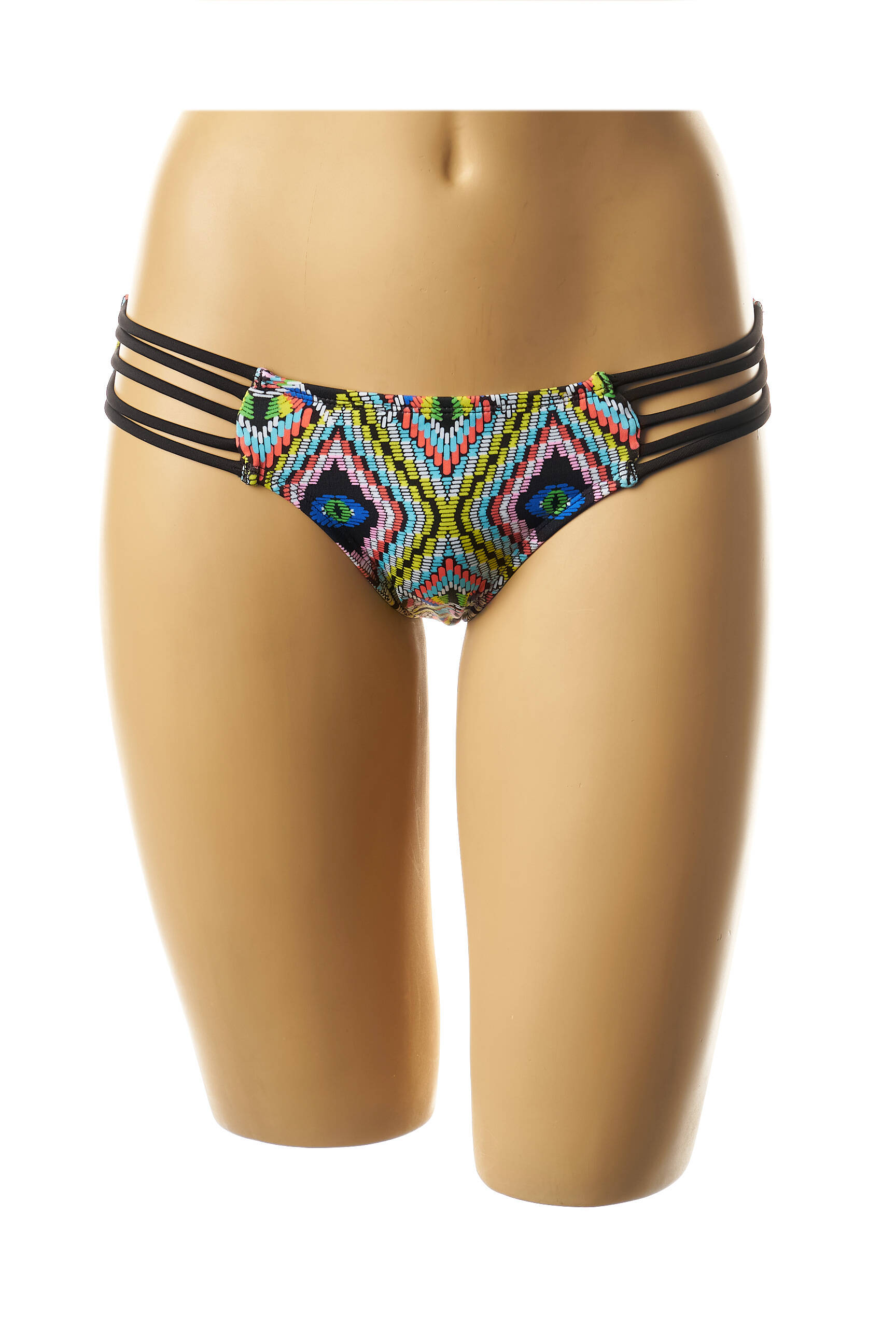 Maudymosi kelnaitės juodas MON PETIT BIKINI moteris