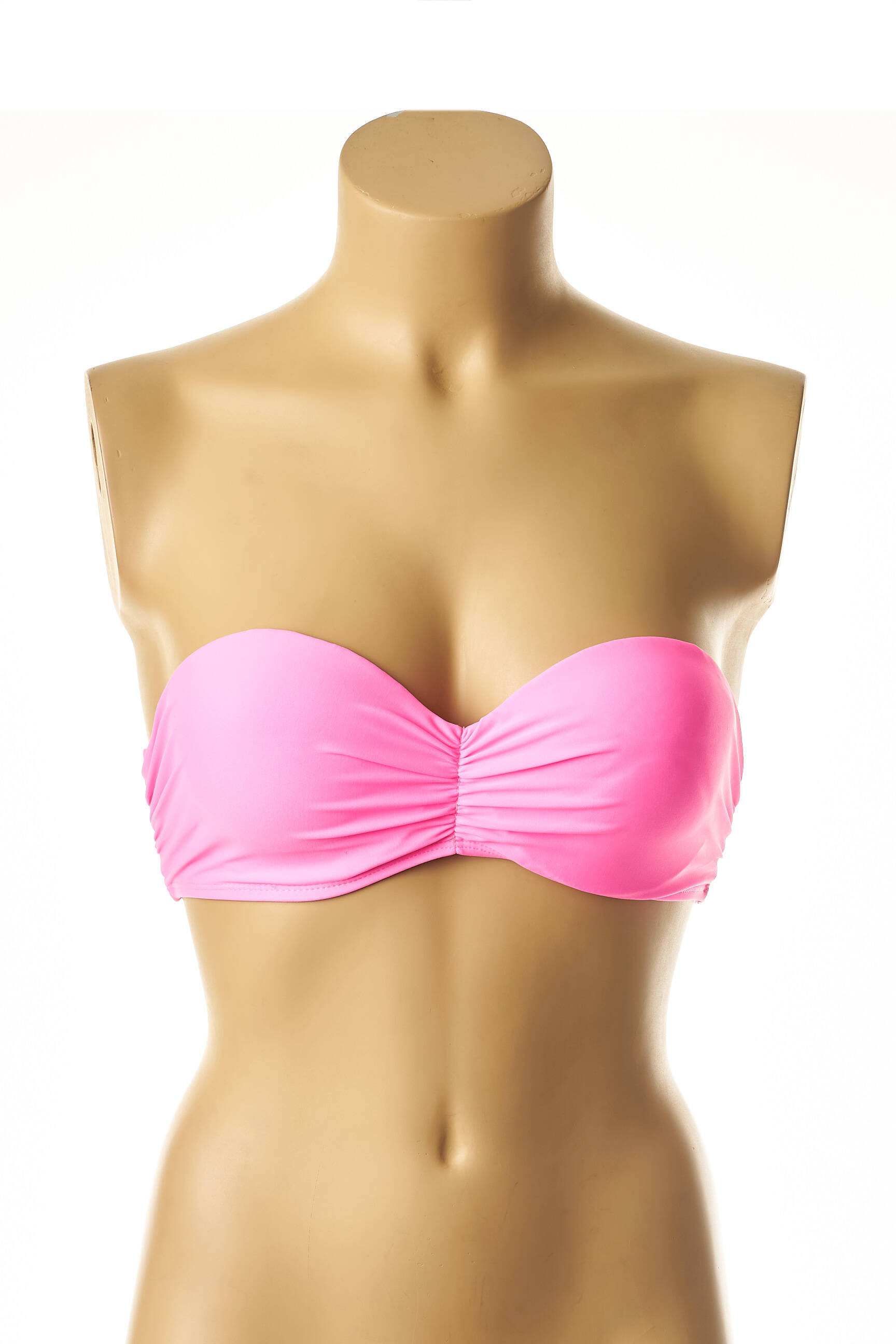 Maudymosi viršūnė rožinė MON PETIT BIKINI moteris
