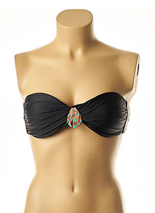 Maudymosi viršūnė juodas MON PETIT BIKINI moteris