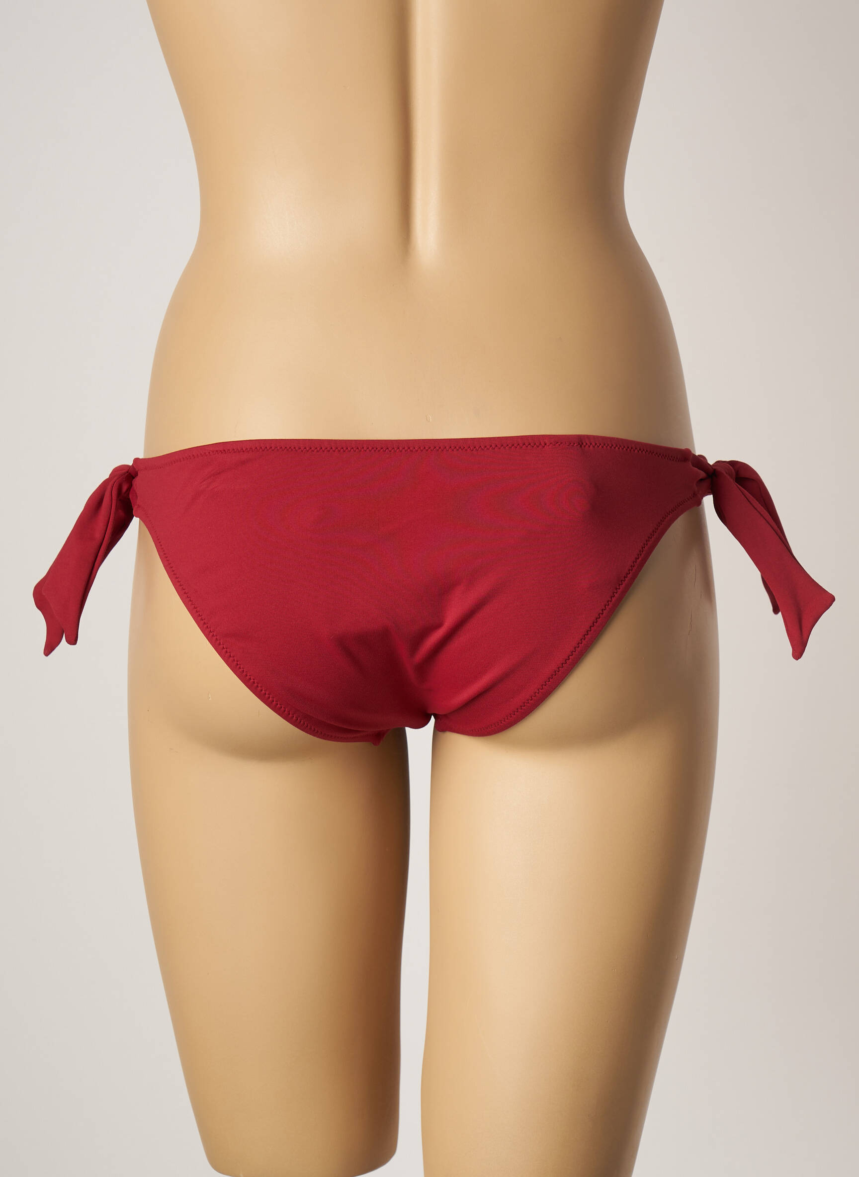 Maudymosi kelnaitės satino efektas bikini raudona LA PERLA moteris