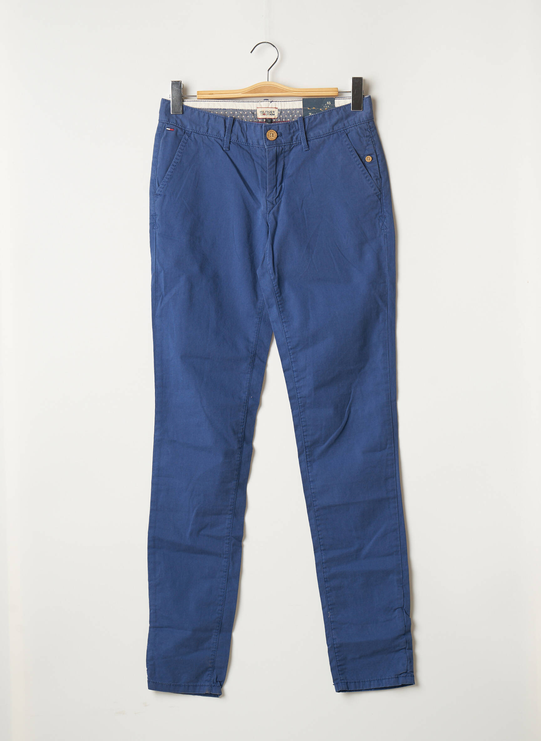 Chino kelnė kišenės normala dydis mėlyna TOMMY HILFIGER vyras