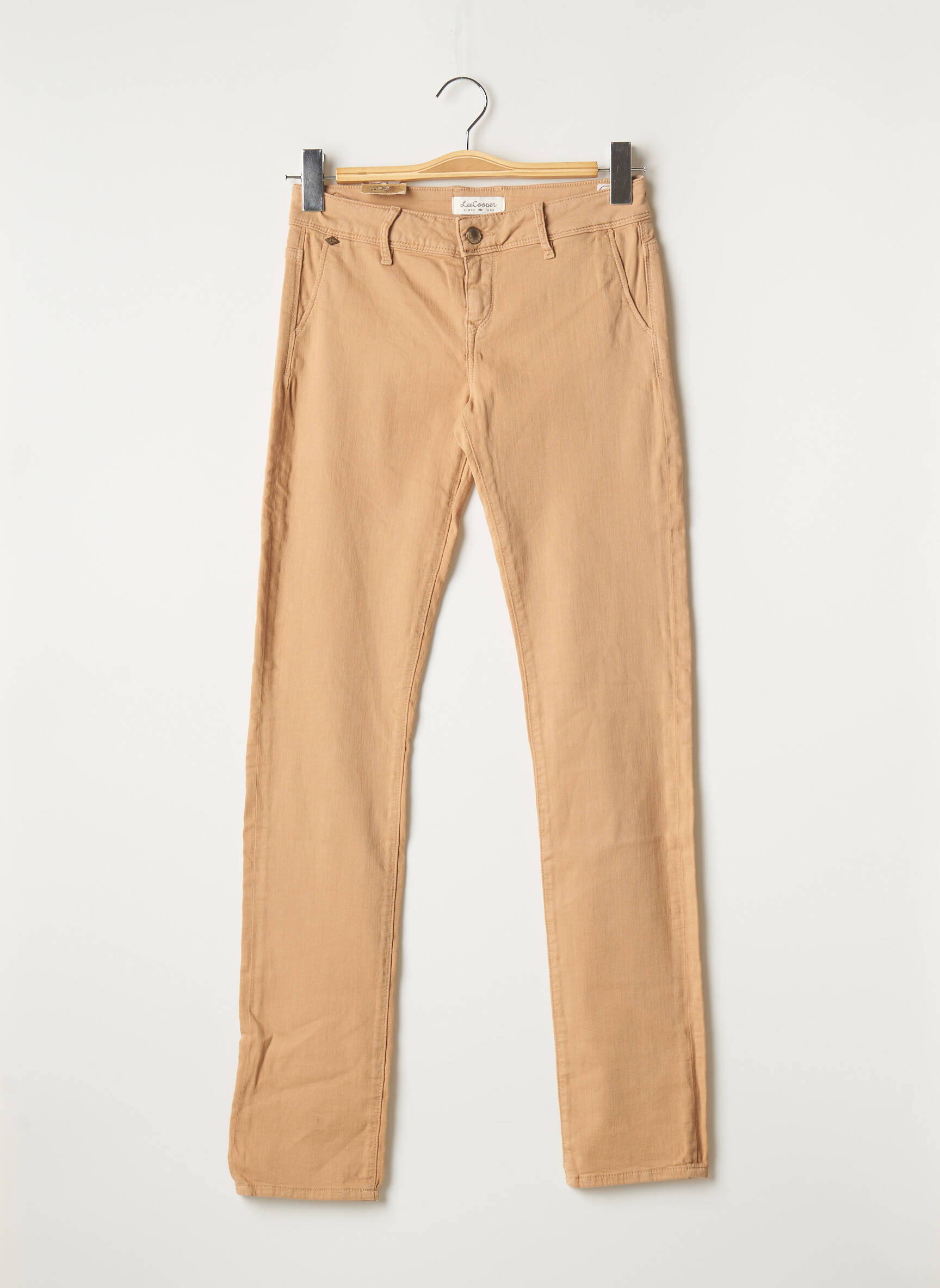 Chino kelnė uždarymas su užtrauktuku po mygtuku uždengimu normala dydis bežinis LEE COOPER moteris