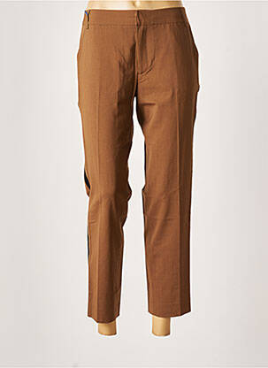 7/8 kelnės chino kirpimas normala dydis rudas LEON & HARPER moteris