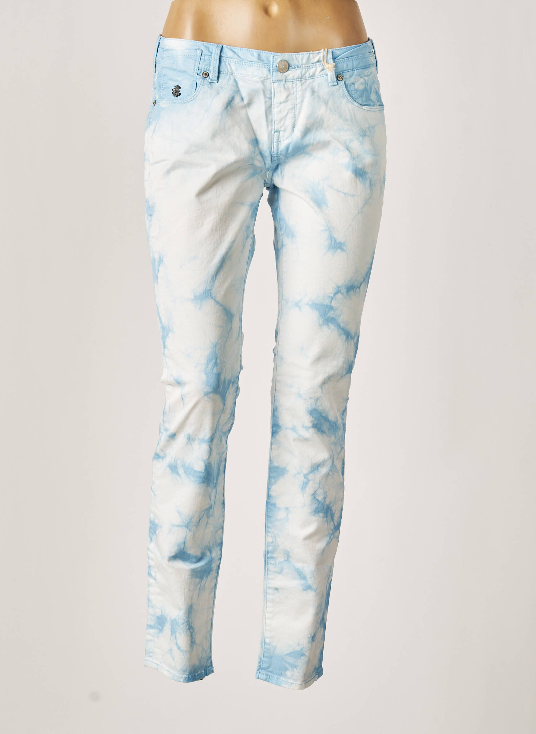 Lieknos kelnės maža dydžio maža dydžio mėlyna MAISON SCOTCH moteris