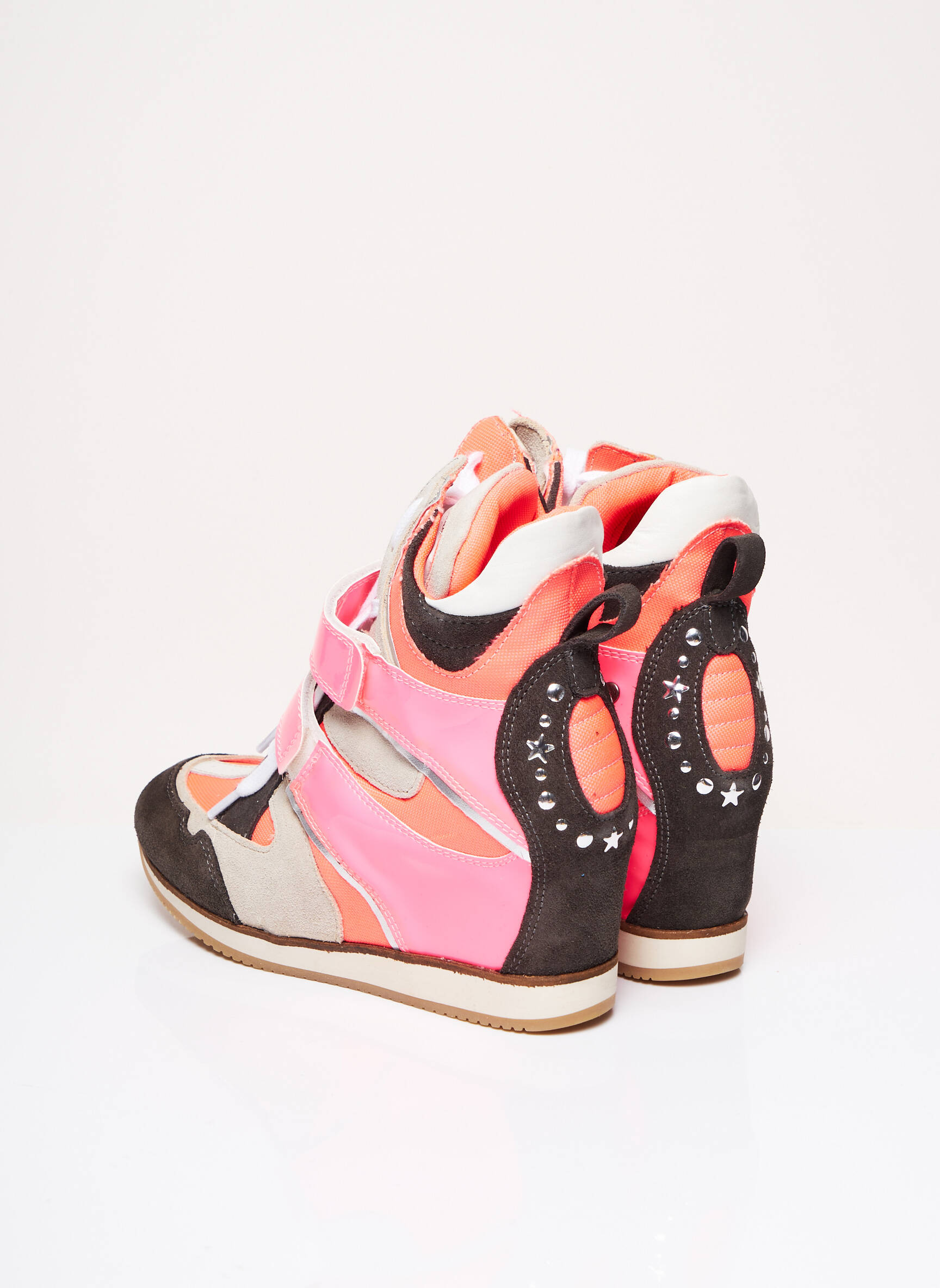 Bėgimo bateliai kompensuotas kulnas kulnas nuo 7 iki 9 cm rožinė STARFLY moteris