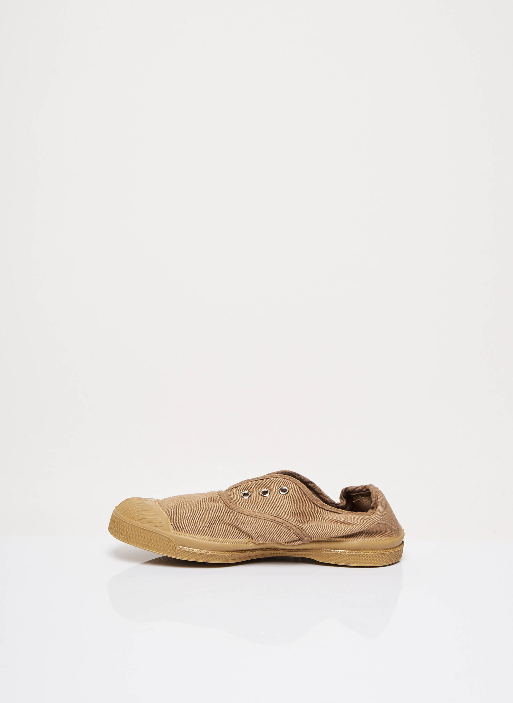 Slip-on batai apvalus mygtukas apvalus mygtukas bežinis BENSIMON mergina