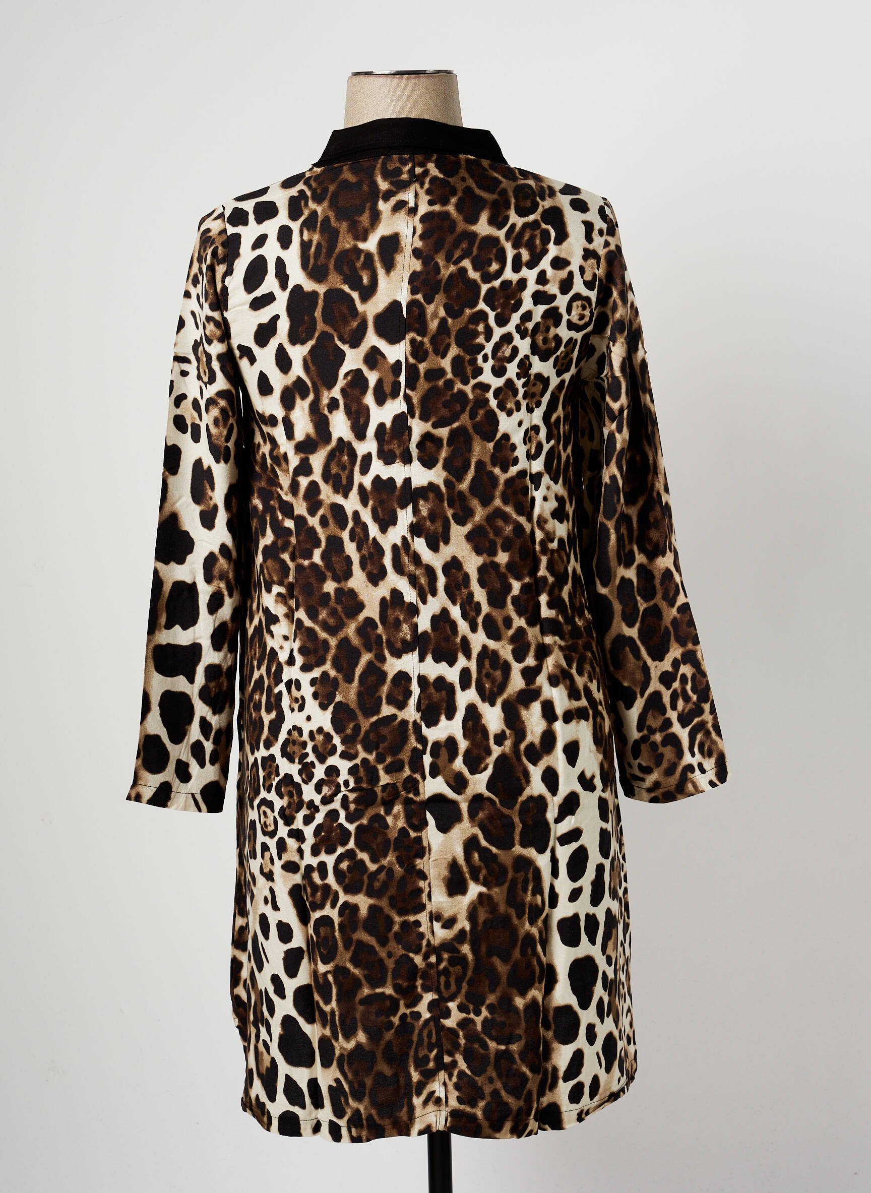 Pusilgių suknelė ilgos rankovės ilgos rankovės rudas G!OZE moteris