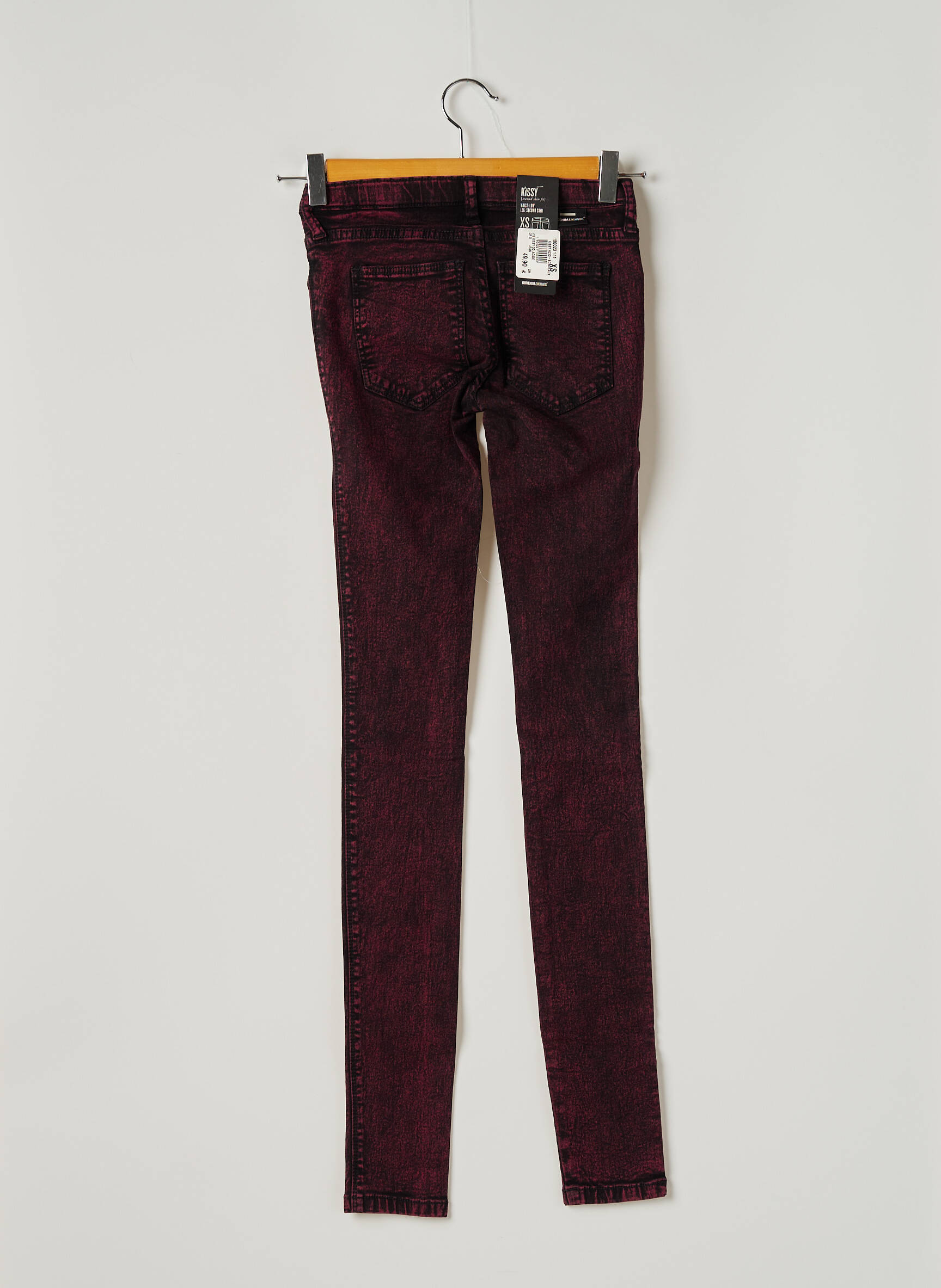 Jegging tamprumas maža dydžio rožinė JEANS MAKERS moteris