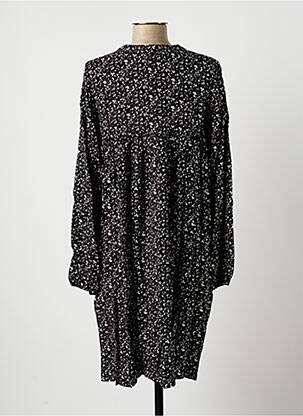 Pusilgių suknelė sklandi forma ilgos rankovės juodas LA FEE MARABOUTEE moteris