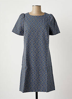 Pusilgių suknelė trumpas rankovės trumpas rankovės mėlyna LA FEE MARABOUTEE moteris