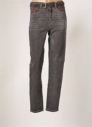Pantalon tiesi kirpimas normala dydis pilka CREAM moteris