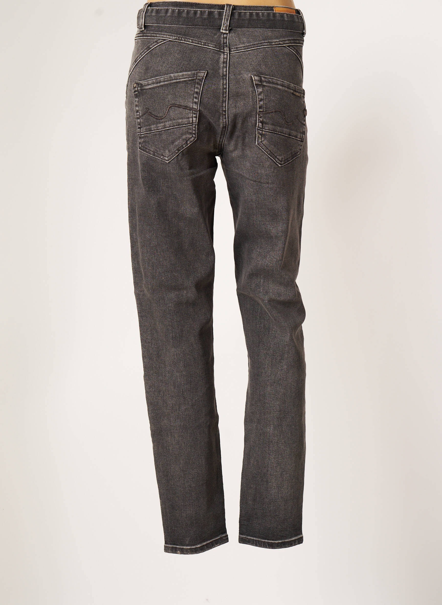 Pantalon tiesi kirpimas normala dydis pilka CREAM moteris