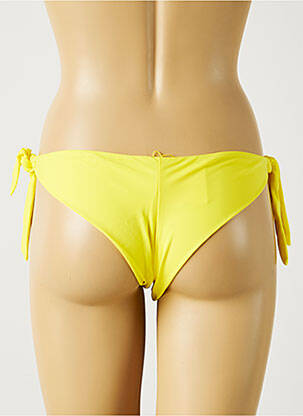 Maudymosi kelnaitės satino efektas bikini geltona MON PETIT BIKINI moteris