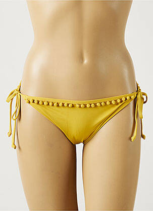 Maudymosi kelnaitės satino audinys bikini geltona BILLABONG X SINCERELY JULES moteris
