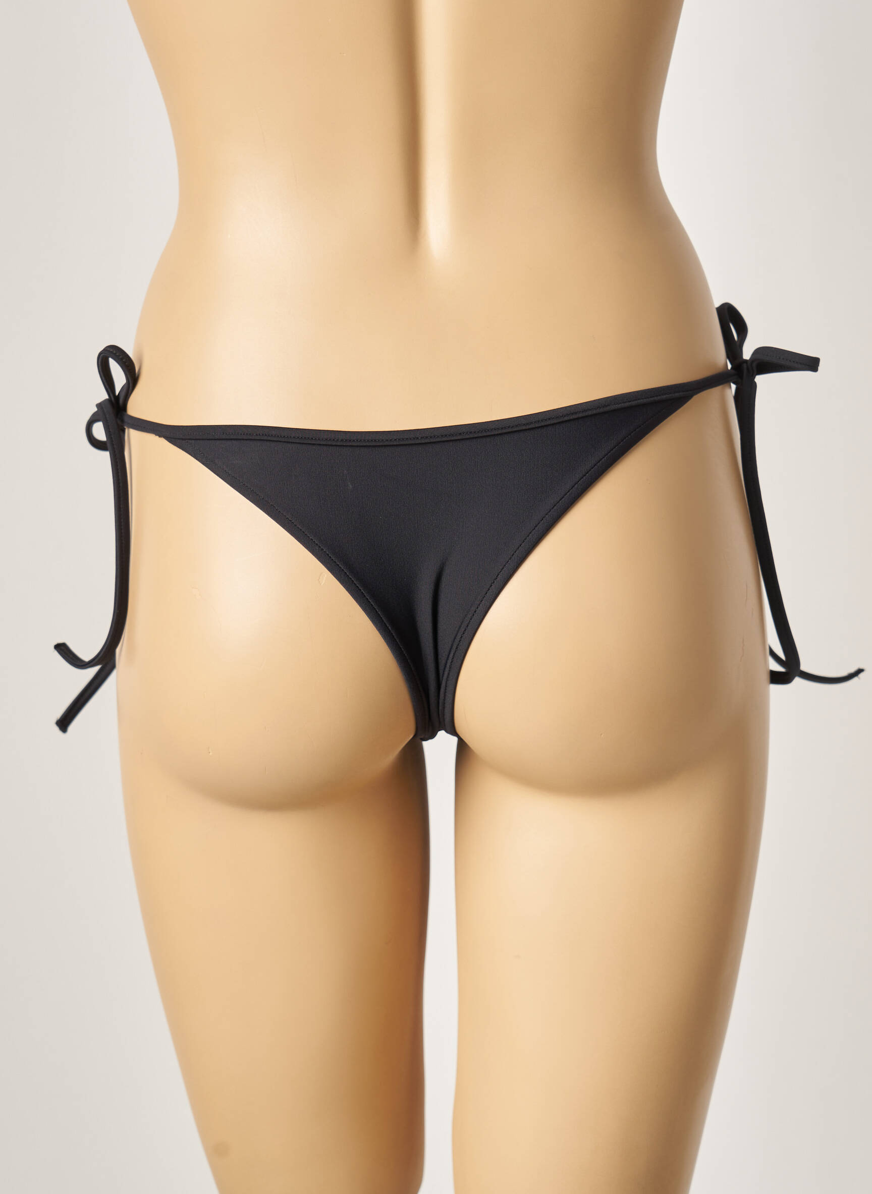 Maudymosi kelnaitės tamprumas bikini juodas KHASSANI moteris