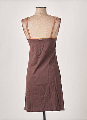 Naktinė suknelė/combinette jersey audinys rudas MISS ACHILE moteris