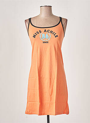 Naktinė suknelė/combinette jersey audinys oranžinė MISS ACHILE moteris