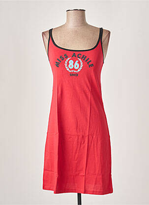 Naktinė suknelė/combinette jersey audinys raudona MISS ACHILE moteris