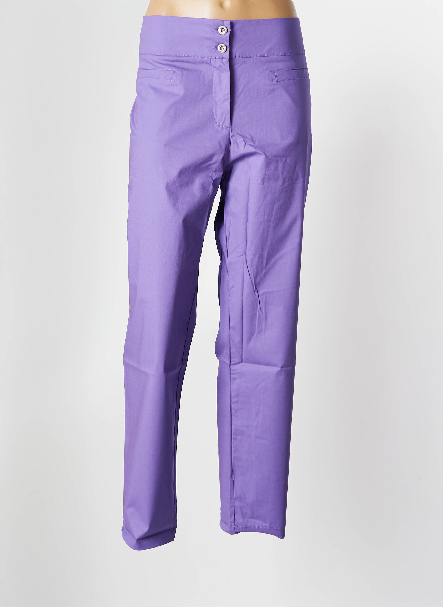 7/8 kelnės tamprumas normala dydis violetinis MALOKA moteris