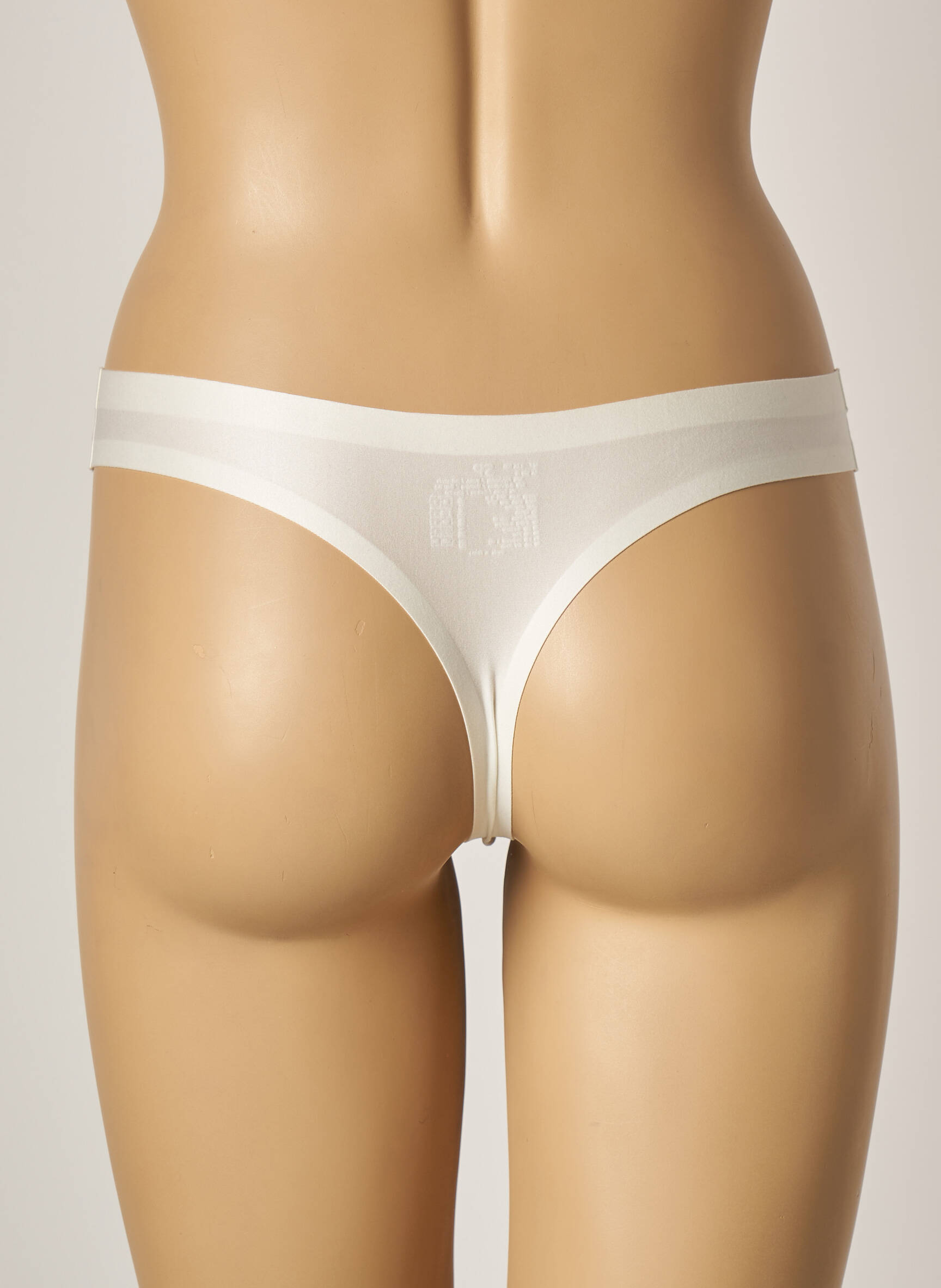 Tanga satino efektas bežinis SIMONE PERELE moteris