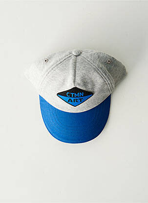 Kepuraitė floqué serigrafija pilka CATIMINI berniukas