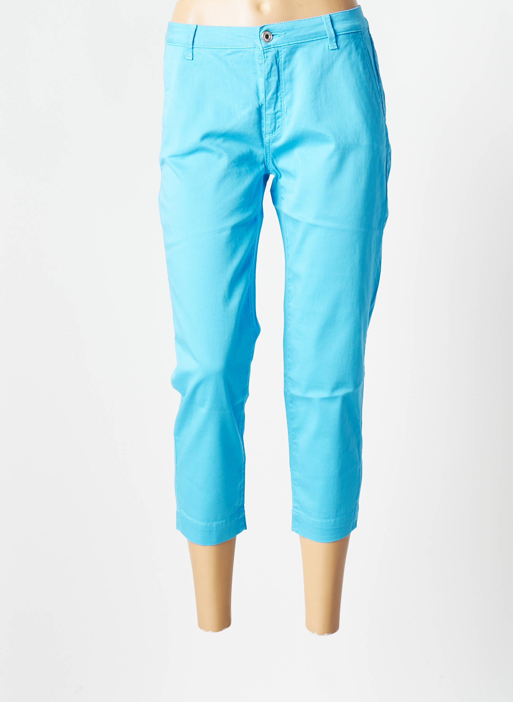 7/8 kelnės tamprumas maža dydžio mėlyna TRUSSARDI JEANS moteris