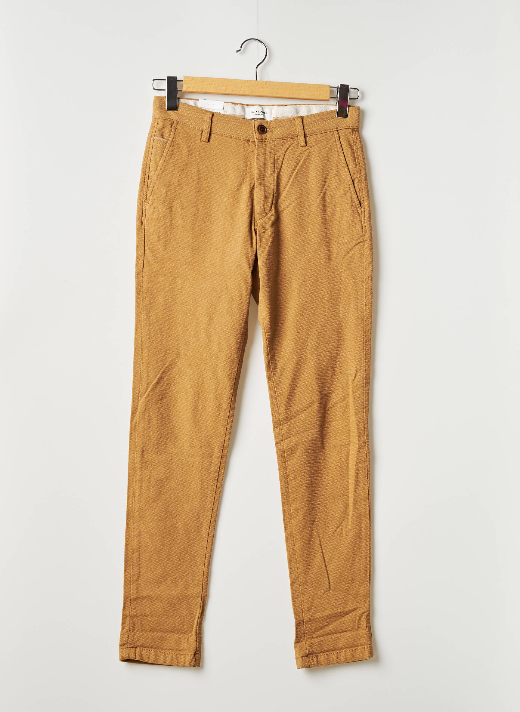 Chino kelnė chinamas audinys normala dydis rudas JACK & JONES vyras