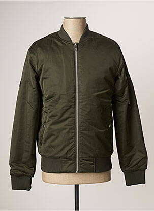 Striukė bordo kraštų apdaila žalias JACK & JONES vyras