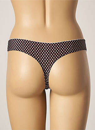 Tanga tamprumas juodas ANTIGEL moteris