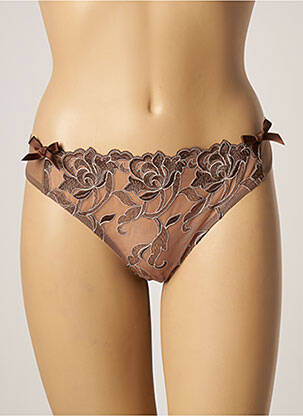 Tanga tulio audimas rudas CHRISTIES moteris